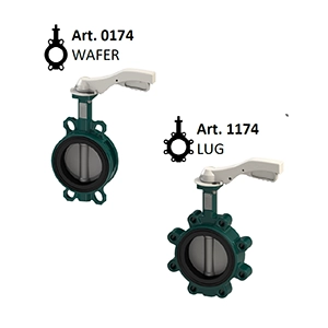 Vanne papillon VPTxx série STREAM