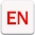 bouton anglais rouge