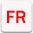 bouton France rouge